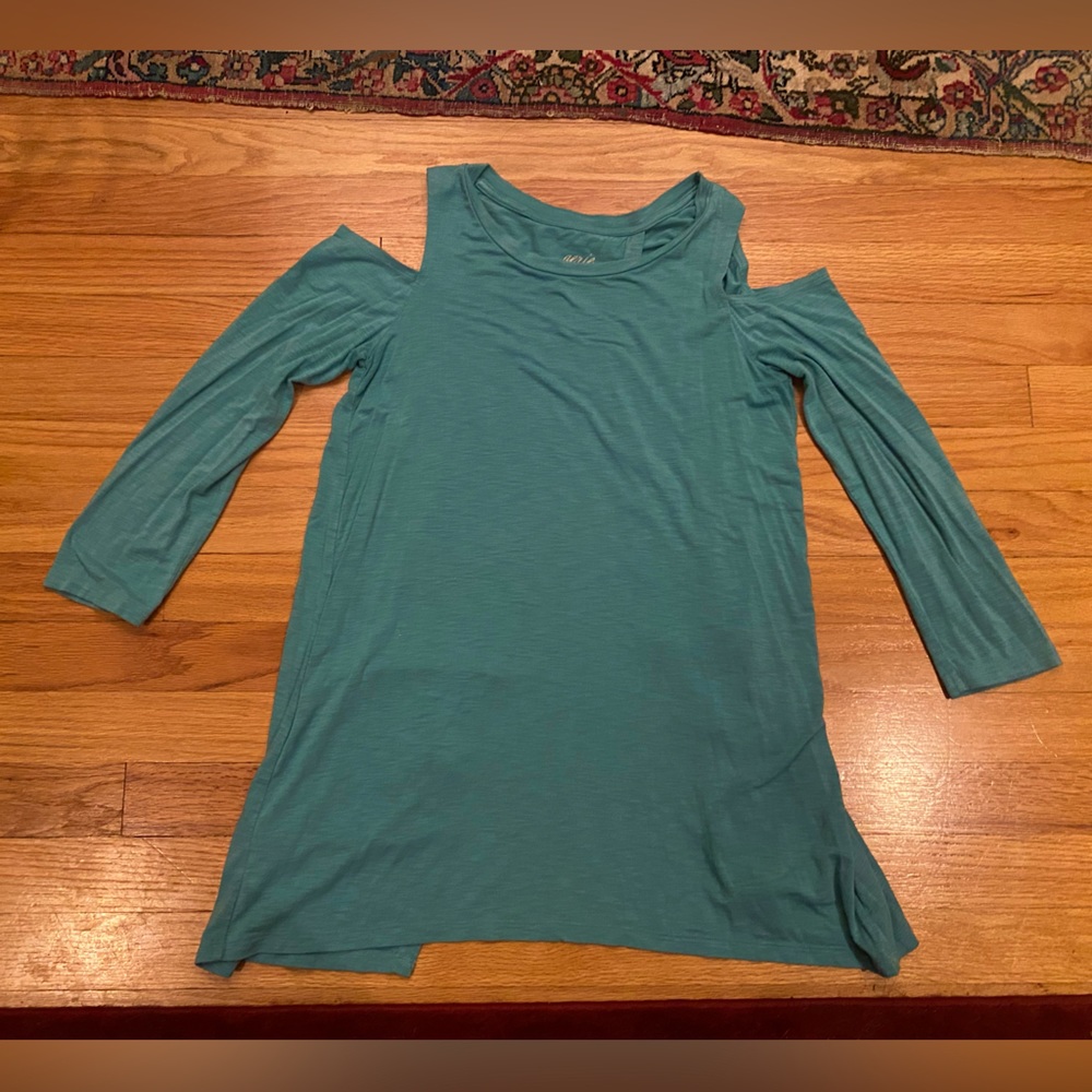 Aerie open back cold shoulder top